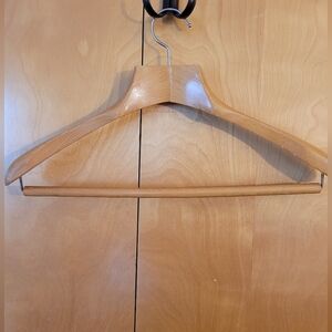 Vintage Wooden Suit Hanger With Bar By HENRY HANGER CO NEW YORK